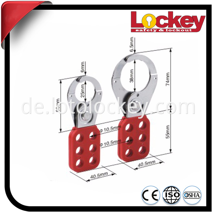 Steel Lockout Hasp